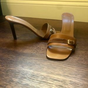 Ralph Lauren Alexis Heeled Mule, 10